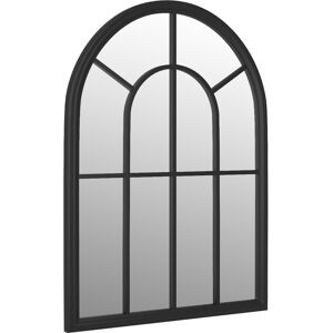 vidaXL Garden Mirror Iron 60x45 cm - Outdoor Garden Decor vidaXL Garden Mirror Iron 60x45 cm - Outdoor Garden Decor