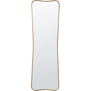 Beliani Wall Mirror BRIEUC 50 cm 160 cm Gold Beliani Wall Mirror BRIEUC 50 cm 160 cm Gold