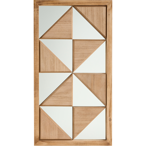 Beliani Wall Decor Hiesville Fir Wood 75 Cm Light Brown - Wall Decor Beliani Wall Decor Hiesville Fir Wood 75 Cm Light Brown - Wall Decor