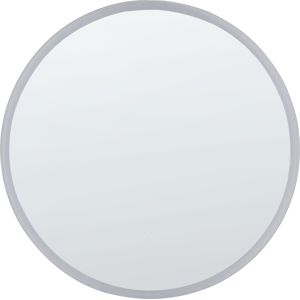 Beliani Wall Mounted LED Mirror DEAUVILLE - Bathroom Mirror Beliani Wall Mounted LED Mirror DEAUVILLE - Bathroom Mirror