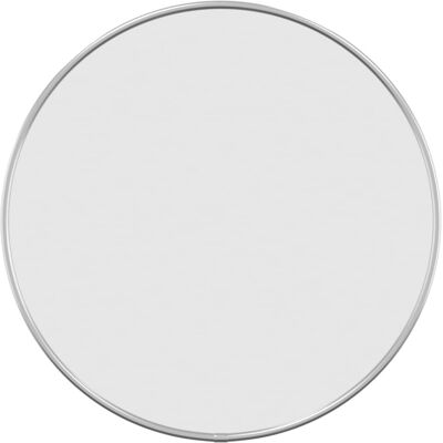 vidaXL Wall Mirror Silver Ø 40 cm Round - Wall Mirror Bathroom Vanity Makeup vidaXL Wall Mirror Silver Ø 40 cm Round - Wall Mirror Bathroom Vanity Makeup