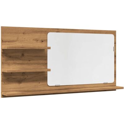 (artisan oak) vidaXL Bathroom Mirror Toilet Mirror Washroom Wall Mirror Engineer (artisan oak) vidaXL Bathroom Mirror Toilet Mirror Washroom Wall Mirror Engineer