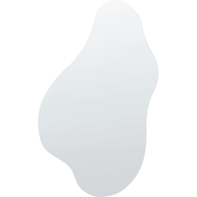 Beliani Herry Gray Irregular Wall Mirror - Wall Mirror Beliani Herry Gray Irregular Wall Mirror - Wall Mirror