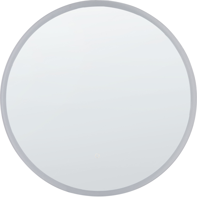 Beliani Wall Mounted LED Mirror DEAUVILLE - Bathroom Mirror Beliani Wall Mounted LED Mirror DEAUVILLE - Bathroom Mirror