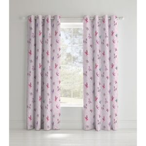 Catherine Lansfield Glamour Princess Easy Care Eyelet Curtains Multi 66x72 Inch Catherine Lansfield Glamour Princess Easy Care Eyelet Curtains Multi 66x72 Inch