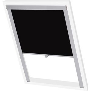 vidaXL Blackout Roller Blind Black PK06 - Roller Blind vidaXL Blackout Roller Blind Black PK06 - Roller Blind