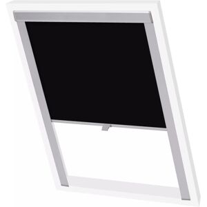 vidaXL Blackout Roller Blinds for Roof Window Black F06 - Roller Blinds vidaXL Blackout Roller Blinds for Roof Window Black F06 - Roller Blinds