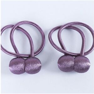Unbranded (Purple) Magnetic Buckle Straps Clips Home Rope Tiebacks 2Pcs Tie Backs Curtain Unbranded (Purple) Magnetic Buckle Straps Clips Home Rope Tiebacks 2Pcs Tie Backs Curtain