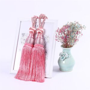 KELUOFU (pink) Tassel Hanging Ball Curtain Straps Tie Rope Curtain Accessories KELUOFU (pink) Tassel Hanging Ball Curtain Straps Tie Rope Curtain Accessories
