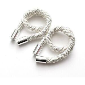 GreenZech (White) 2Pcs Curtain Tiebacks Twist Random Modeling Window Holdbacks Decorative GreenZech (White) 2Pcs Curtain Tiebacks Twist Random Modeling Window Holdbacks Decorative