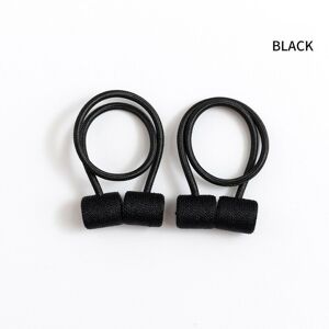 GreenZech (Black) 2Pcs Curtain Tiebacks Twist Random Modeling Window Holdbacks Decorative GreenZech (Black) 2Pcs Curtain Tiebacks Twist Random Modeling Window Holdbacks Decorative