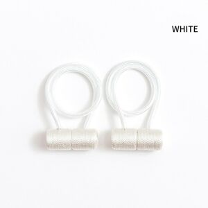 GreenZech (White) 2Pcs Curtain Tiebacks Twist Random Modeling Window Holdbacks Decorative GreenZech (White) 2Pcs Curtain Tiebacks Twist Random Modeling Window Holdbacks Decorative
