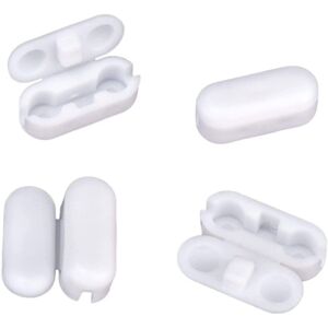 GOPatriot Memory 10-Pack White Plastic Blind Chain Connectors (4.5x6mm) for Roller, Roman & Verti GOPatriot Memory 10-Pack White Plastic Blind Chain Connectors (4.5x6mm) for Roller, Roman & Verti