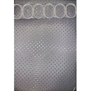 BMLIMITED (Gray) Shower Curtain Polyester Fabric Waterproof Bathroom Curtain Diamond Desig BMLIMITED (Gray) Shower Curtain Polyester Fabric Waterproof Bathroom Curtain Diamond Desig