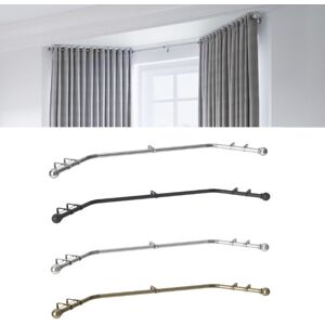 Sales Today Interior (Antique Brass) 28mm 3 sided Eyelet bay Window Pole A Support Sales Today Interior (Antique Brass) 28mm 3 sided Eyelet bay Window Pole A Support