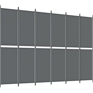 (Anthracite, 300 x 220 cm) vidaXL Room Divider Privacy Screen Paravent Dressing (Anthracite, 300 x 220 cm) vidaXL Room Divider Privacy Screen Paravent Dressing