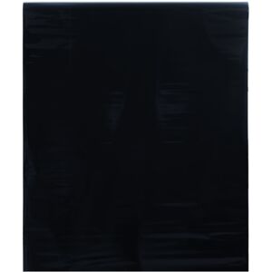 vidaXL Black Frosted Static Window Film - Window Type vidaXL Black Frosted Static Window Film - Window Type