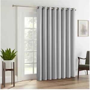 SUPREME BEDDING LTD (SILVER GREY, 66 x 84 DOOR CURTAIN) Living Room Curtains Thermal Blackout Eyelet SUPREME BEDDING LTD (SILVER GREY, 66 x 84 DOOR CURTAIN) Living Room Curtains Thermal Blackout Eyelet