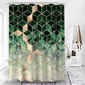 Unbranded (Green, 180x200cm) Modern Bathroom Waterproof Shower Curtain Colors Sizes Availa Unbranded (Green, 180x200cm) Modern Bathroom Waterproof Shower Curtain Colors Sizes Availa