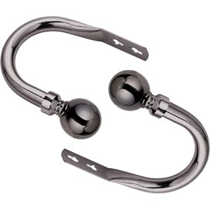 Imperial Rooms (Plain Ball- Black Nickel) Metal Curtain Holdbacks 2Pcs Wall Mounted Tie Back Imperial Rooms (Plain Ball- Black Nickel) Metal Curtain Holdbacks 2Pcs Wall Mounted Tie Back