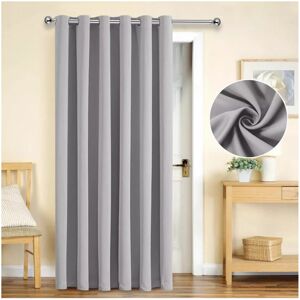 SUPREME BEDDING LTD (SILVER GREY, 66 x 84 DOOR CURTAIN) Thermal Insulated Curtains Pencil Pleat/Ring SUPREME BEDDING LTD (SILVER GREY, 66 x 84 DOOR CURTAIN) Thermal Insulated Curtains Pencil Pleat/Ring