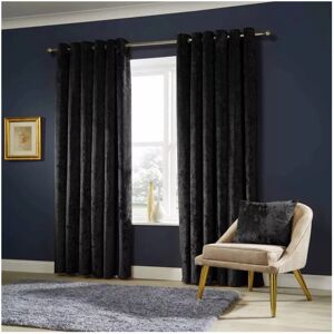 SUPREME BEDDING LTD (BLACK, 66 x 84 DOOR CURTAIN) Soft Velvet Curtains Eyelet Ring Top Ready Made UK SUPREME BEDDING LTD (BLACK, 66 x 84 DOOR CURTAIN) Soft Velvet Curtains Eyelet Ring Top Ready Made UK
