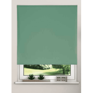 NewEdgeBlinds (115cm) Basil 100% Thermal Blackout Roller Blind For Windows NewEdgeBlinds (115cm) Basil 100% Thermal Blackout Roller Blind For Windows