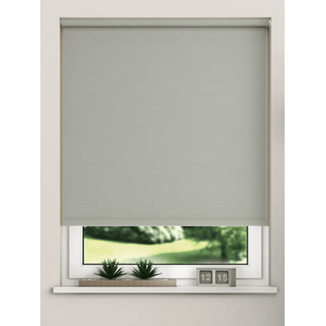 NewEdgeBlinds (115cm) Light Grey 100% Thermal Blackout Roller Blind For Windows NewEdgeBlinds (115cm) Light Grey 100% Thermal Blackout Roller Blind For Windows