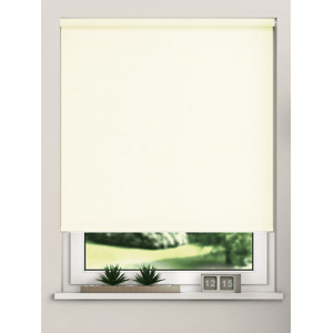 NewEdgeBlinds (100cm) Cream 100% Thermal Blackout Roller Blind For Windows NewEdgeBlinds (100cm) Cream 100% Thermal Blackout Roller Blind For Windows