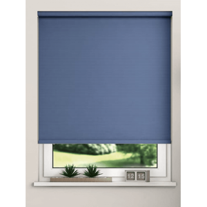NewEdgeBlinds (110cm) Navy 100% Thermal Blackout Roller Blind For Windows NewEdgeBlinds (110cm) Navy 100% Thermal Blackout Roller Blind For Windows