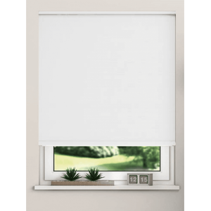 NewEdgeBlinds (115cm) White 100% Thermal Blackout Roller Blind For Windows NewEdgeBlinds (115cm) White 100% Thermal Blackout Roller Blind For Windows