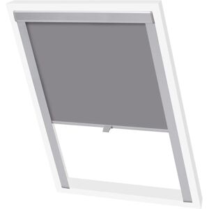 vidaXL Blackout Roller Blind Grey 104 - Roller Blind vidaXL Blackout Roller Blind Grey 104 - Roller Blind