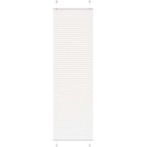 vidaXL 60x200 cm White Pleated Blind Polyester Privacy Sunshade vidaXL 60x200 cm White Pleated Blind Polyester Privacy Sunshade