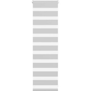 vidaXL Zebra Blind - Light Grey 50x100 cm Fabric Width 40 - Product Type vidaXL Zebra Blind - Light Grey 50x100 cm Fabric Width 40 - Product Type
