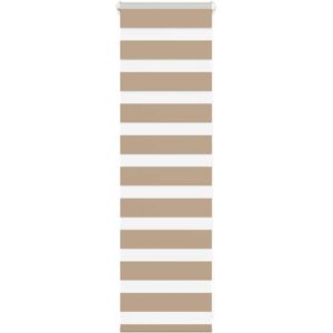 vidaXL Zebra Blind Sandbraun 45x230 cm Fabric Width 40 - Zebra Blind vidaXL Zebra Blind Sandbraun 45x230 cm Fabric Width 40 - Zebra Blind