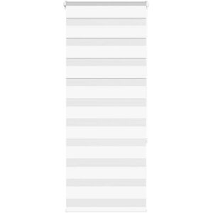 vidaXL Zebra Roller Blind - 65x150 cm - White - Durable Polyester vidaXL Zebra Roller Blind - 65x150 cm - White - Durable Polyester