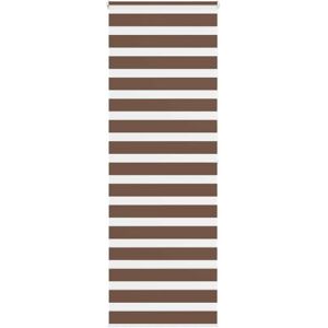 VidaXL Zebra roller blind - 80x200 cm, polyester, brown VidaXL Zebra roller blind - 80x200 cm, polyester, brown