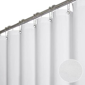 BOTÓN BTTN Stall Fabric Shower Curtain - 36 Inches Linen Textured Heavy Duty Small Clo BOTÓN BTTN Stall Fabric Shower Curtain - 36 Inches Linen Textured Heavy Duty Small Clo