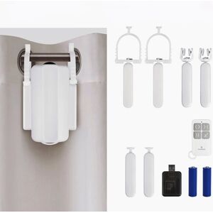 GreenZech (2 Pcs) WiFi Tuya Smart Life Curtain Driver Robot With Alexa Google Home Control GreenZech (2 Pcs) WiFi Tuya Smart Life Curtain Driver Robot With Alexa Google Home Control