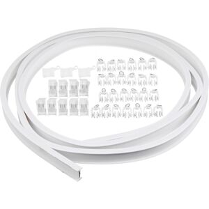 GreenZech (Side Clamping) 3M Flexible Ceiling Curtain Track Bendable Window Rod Rail Strai GreenZech (Side Clamping) 3M Flexible Ceiling Curtain Track Bendable Window Rod Rail Strai