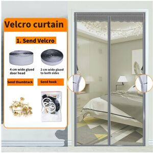 Unbranded (Grey, 75x210cm) Magnetic mosquito net door, insect repellent curtains for Frenc Unbranded (Grey, 75x210cm) Magnetic mosquito net door, insect repellent curtains for Frenc