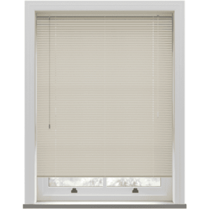 NewEdgeBlinds (120cm x 152cm) Cream PVC Venetian Blind 152cm Drop (25mm Slats) NewEdgeBlinds (120cm x 152cm) Cream PVC Venetian Blind 152cm Drop (25mm Slats)