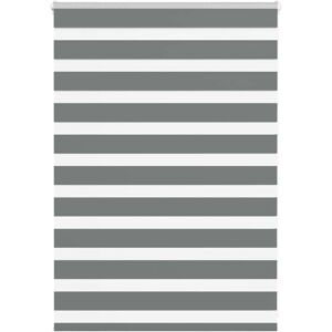 (dark grey, 115 x 100 cm) vidaXL Zebra Blind Fabric Polyester (dark grey, 115 x 100 cm) vidaXL Zebra Blind Fabric Polyester