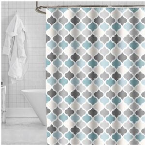 Unbranded (As show, One size) Waterproof and mold proof shower curtain (120 * 180cm) with Unbranded (As show, One size) Waterproof and mold proof shower curtain (120 * 180cm) with