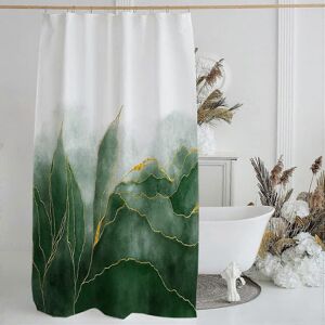 Kikidex (As show, One size) Green Marble Shower Curtain 60 x 72 Inches Ombre Green Showe Kikidex (As show, One size) Green Marble Shower Curtain 60 x 72 Inches Ombre Green Showe