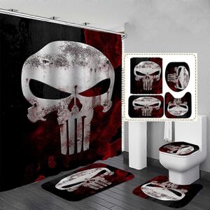 Unbranded (As show, One size) Death skeleton Halloween Shower Curtain Sets, Generic 71 Inc Unbranded (As show, One size) Death skeleton Halloween Shower Curtain Sets, Generic 71 Inc