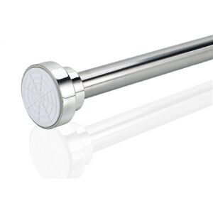 Unbranded (As show, One size) Telescopic rod in SILVER 50 - 90 cm - Extendable rod made of Unbranded (As show, One size) Telescopic rod in SILVER 50 - 90 cm - Extendable rod made of