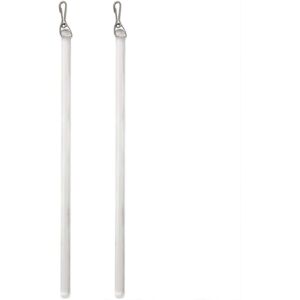 Unbranded (As show, One size) 2 Pack Drapery Pull Wand Replacement Clear Invisible Curtain Unbranded (As show, One size) 2 Pack Drapery Pull Wand Replacement Clear Invisible Curtain