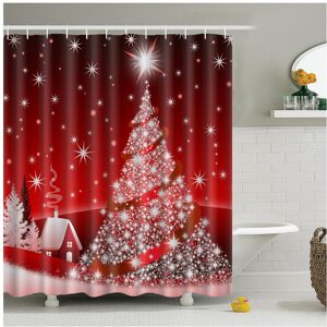 Unbranded (Christmas Tree) Hot Christmas Home Shower Curtain Waterproof Bathroom Xmas 12 P Unbranded (Christmas Tree) Hot Christmas Home Shower Curtain Waterproof Bathroom Xmas 12 P