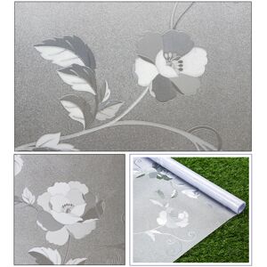 GreenZech (60*200CM) Window Film Sticker Glue-free Static Cling Glass DIY Home Decor Peony GreenZech (60*200CM) Window Film Sticker Glue-free Static Cling Glass DIY Home Decor Peony